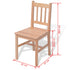 Maison Madeleine -  Seven Piece Dining Set Pinewood